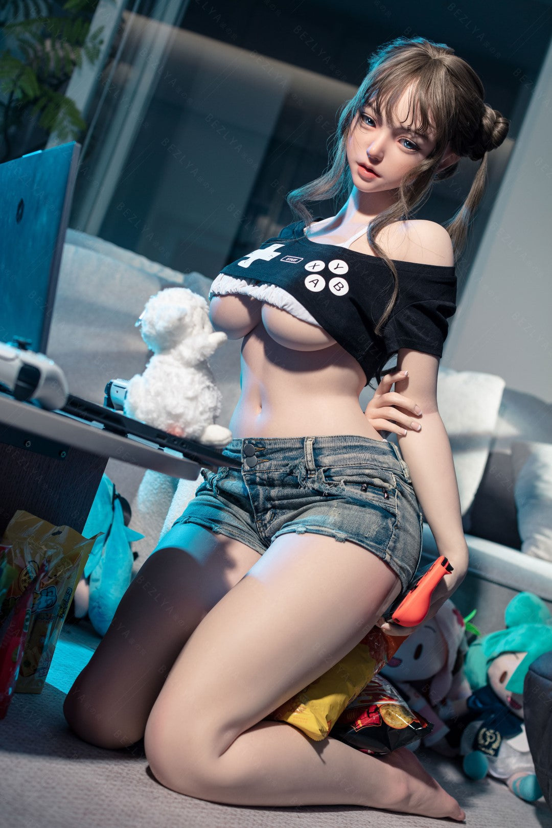 Campanula Sex Doll (Bezlya Doll 155 cm E-puodelis 2,2CF silikonas)