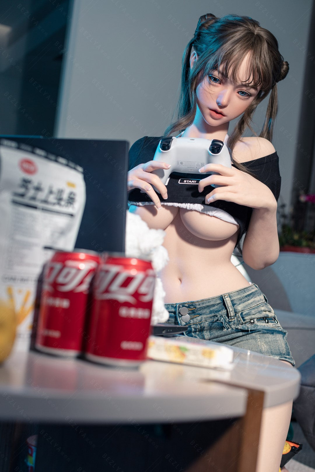Campanula Sex Doll (Bezlya Doll 155 cm E-puodelis 2,2CF silikonas)