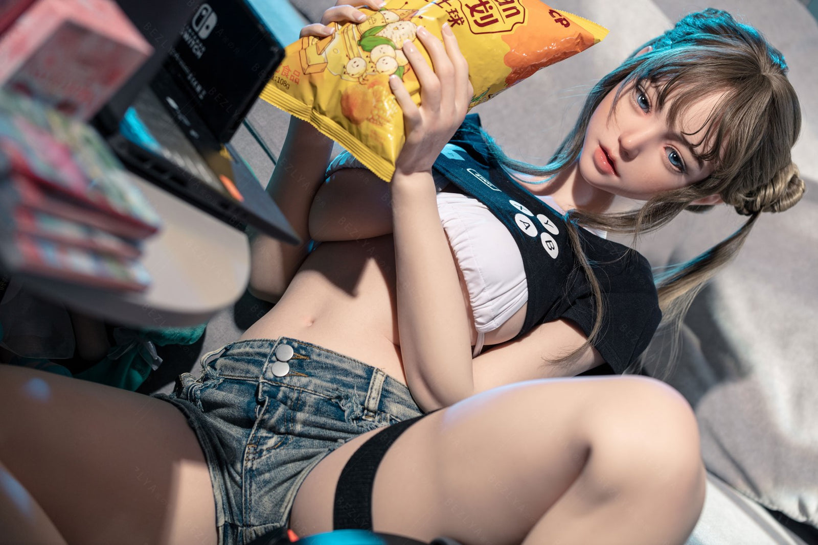Campanula Sex Doll (Bezlya Doll 155 cm E-puodelis 2,2CF silikonas)