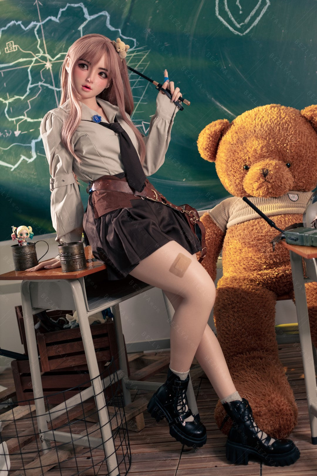 Sekso lėlė Convallaria (Bezlya Doll 155 cm B puodelis 2,1 silikonas)
