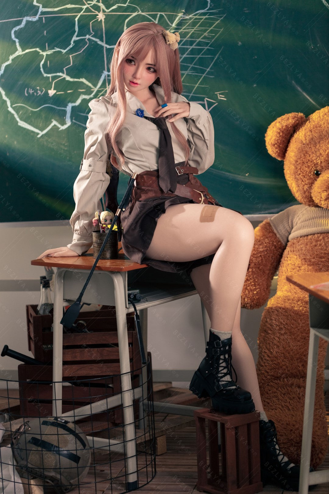 Sekso lėlė Convallaria (Bezlya Doll 155 cm B puodelis 2,1 silikonas)