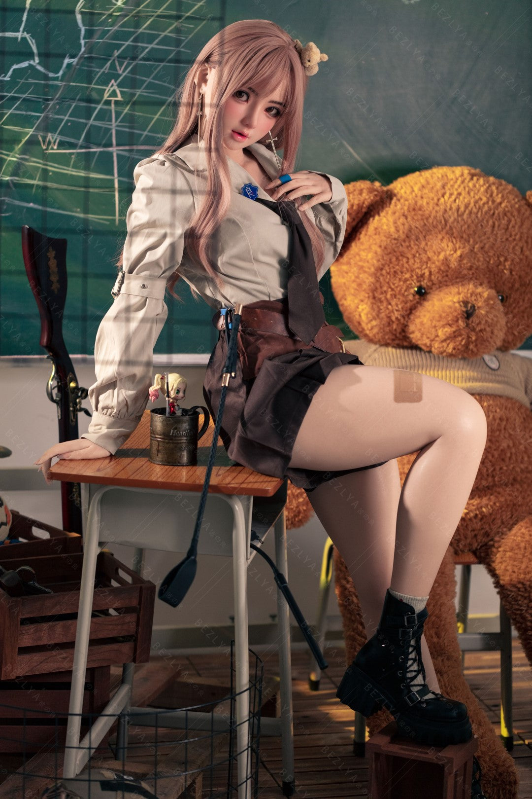 Sekso lėlė Convallaria (Bezlya Doll 155 cm B puodelis 2,1 silikonas)
