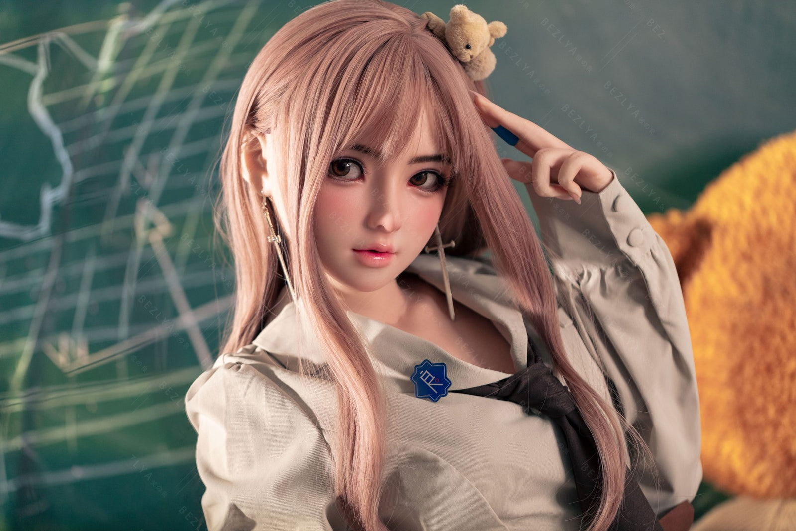 Sekso lėlė Convallaria (Bezlya Doll 155 cm B puodelis 2,1 silikonas)