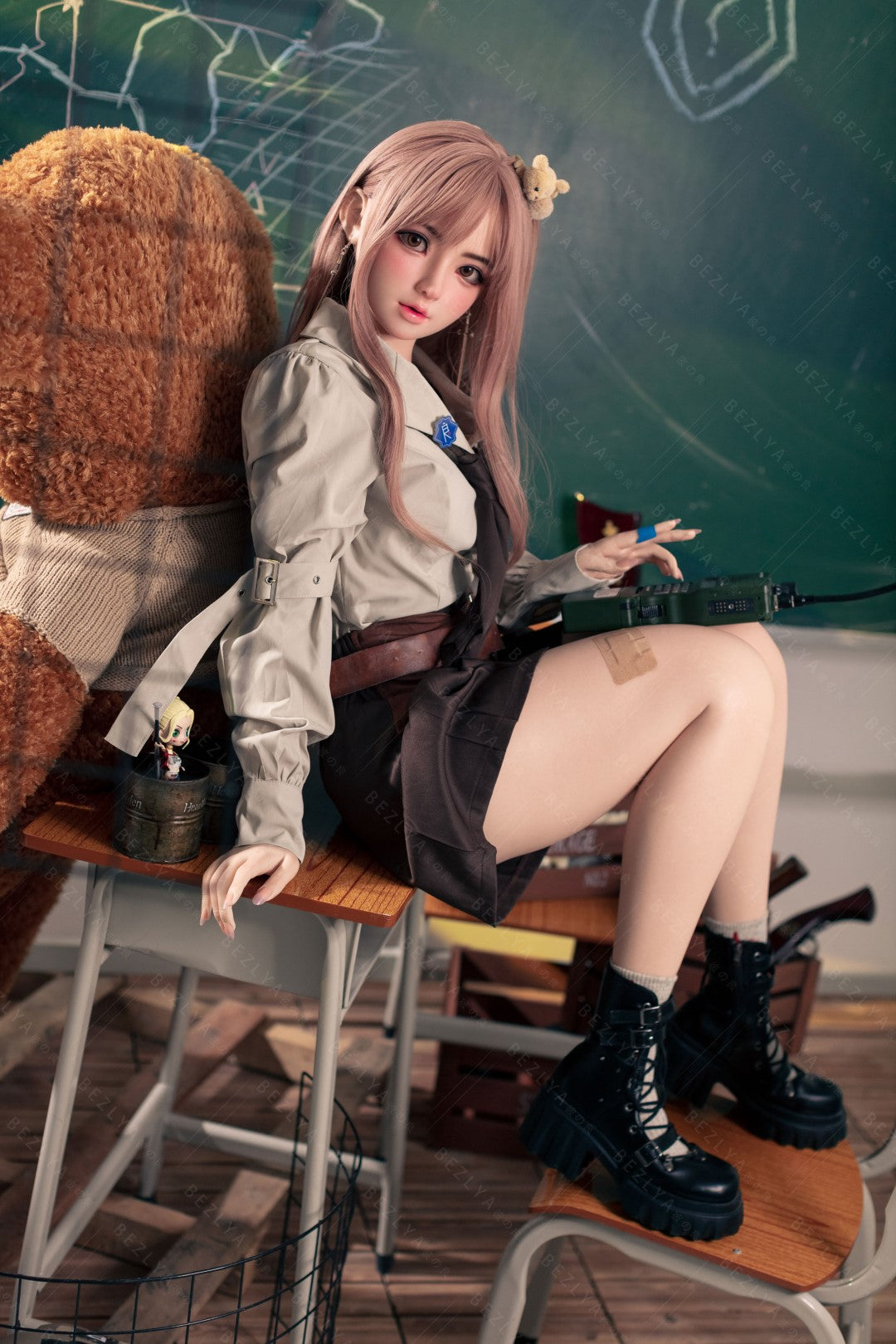 Sekso lėlė Convallaria (Bezlya Doll 155 cm B puodelis 2,1 silikonas)
