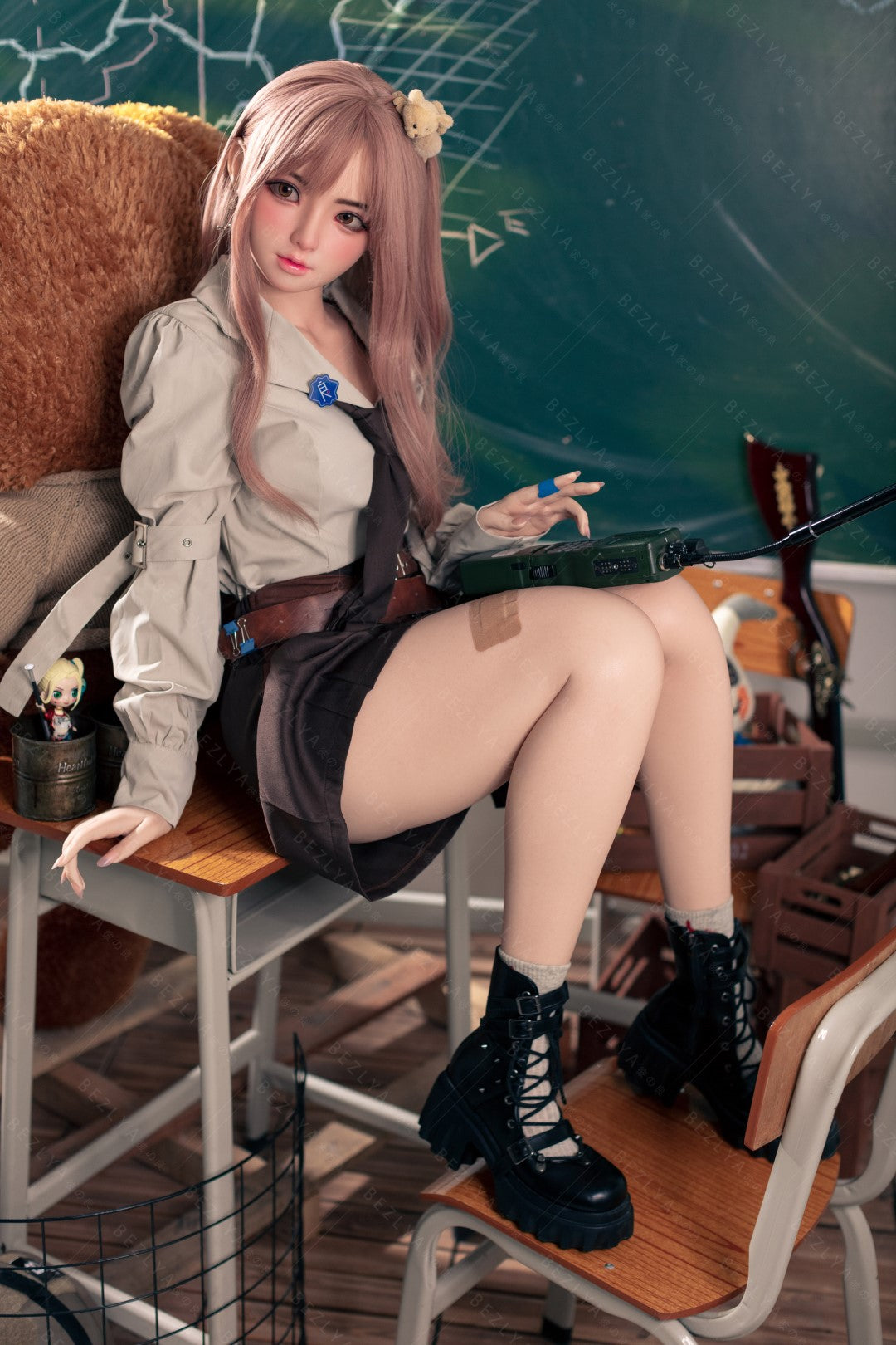 Sekso lėlė Convallaria (Bezlya Doll 155 cm B puodelis 2,1 silikonas)