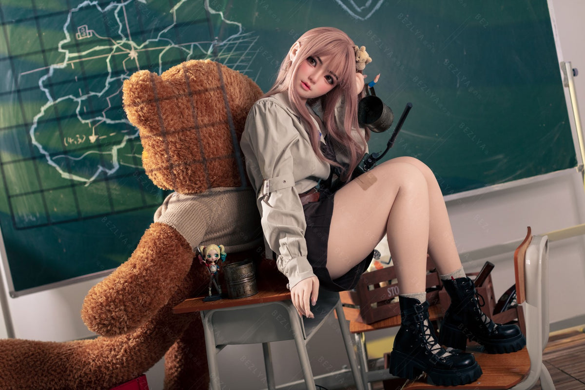 Sekso lėlė Convallaria (Bezlya Doll 155 cm B puodelis 2,1 silikonas)