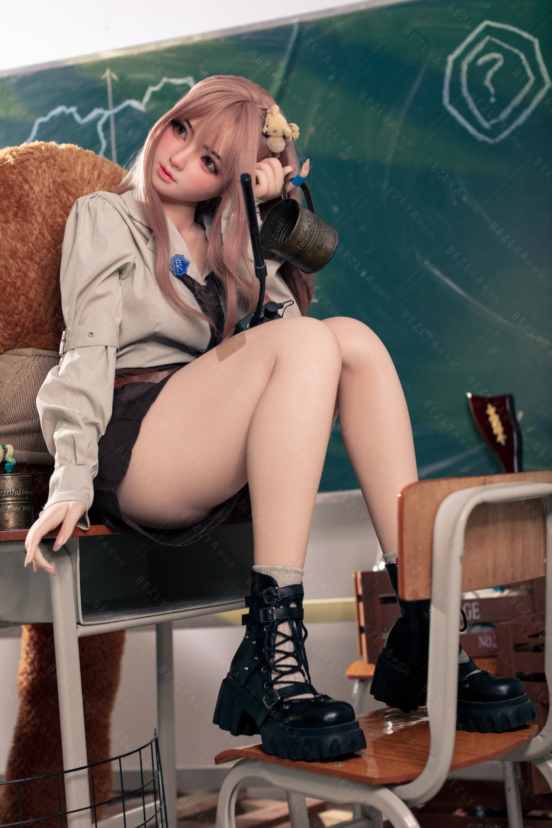 Sekso lėlė Convallaria (Bezlya Doll 155 cm B puodelis 2,1 silikonas)