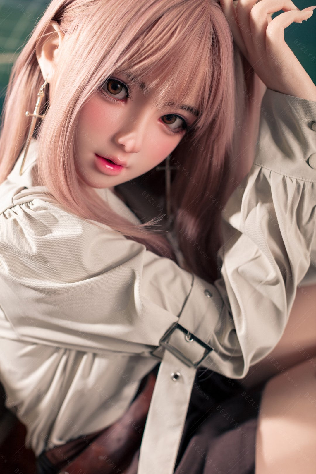 Sekso lėlė Convallaria (Bezlya Doll 155 cm B puodelis 2,1 silikonas)