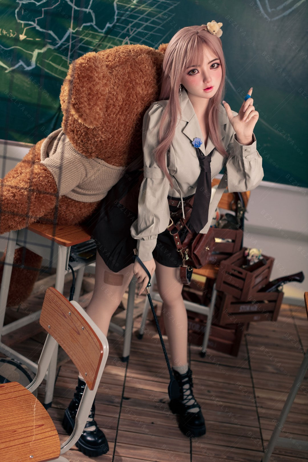 Sekso lėlė Convallaria (Bezlya Doll 155 cm B puodelis 2,1 silikonas)