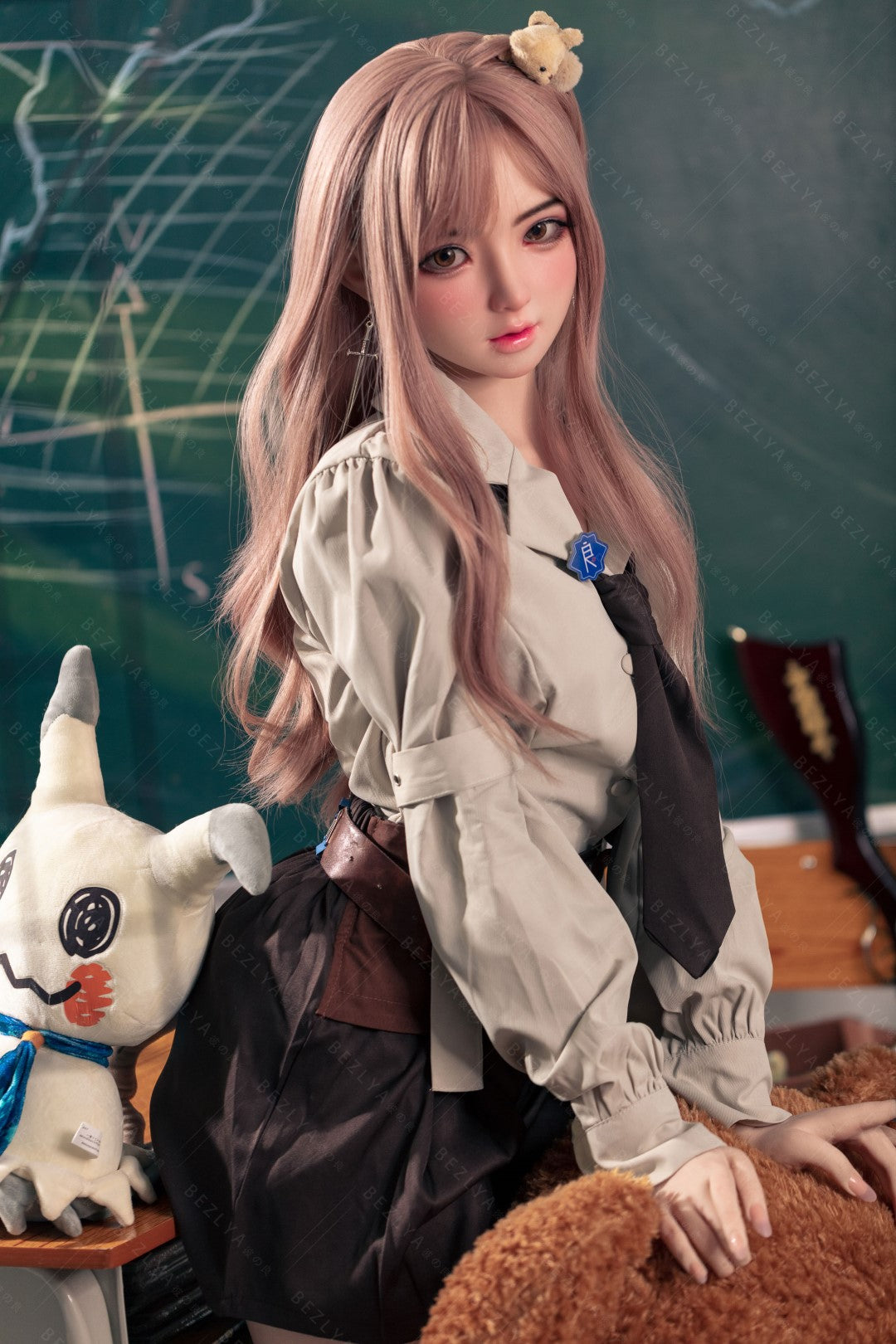 Sekso lėlė Convallaria (Bezlya Doll 155 cm B puodelis 2,1 silikonas)