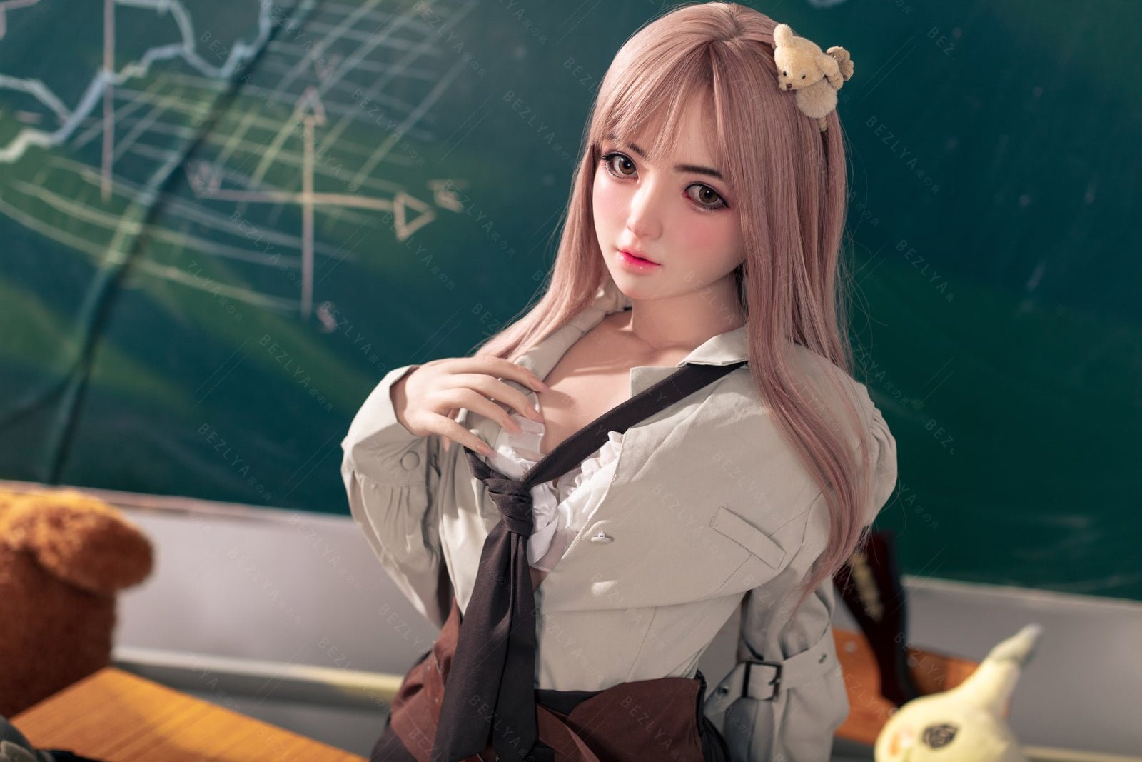 Sekso lėlė Convallaria (Bezlya Doll 155 cm B puodelis 2,1 silikonas)