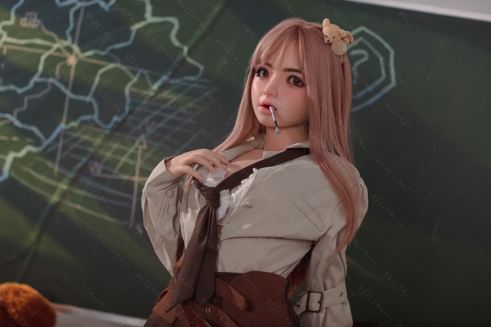 Sekso lėlė Convallaria (Bezlya Doll 155 cm B puodelis 2,1 silikonas)