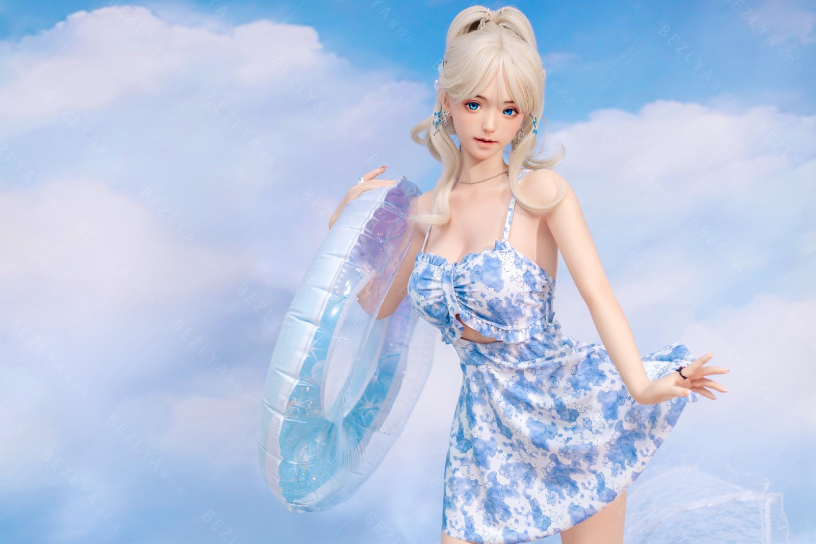 Pisum Sex Doll (Bezlya Doll 149 cm D puodelis 2.1 silikonas)