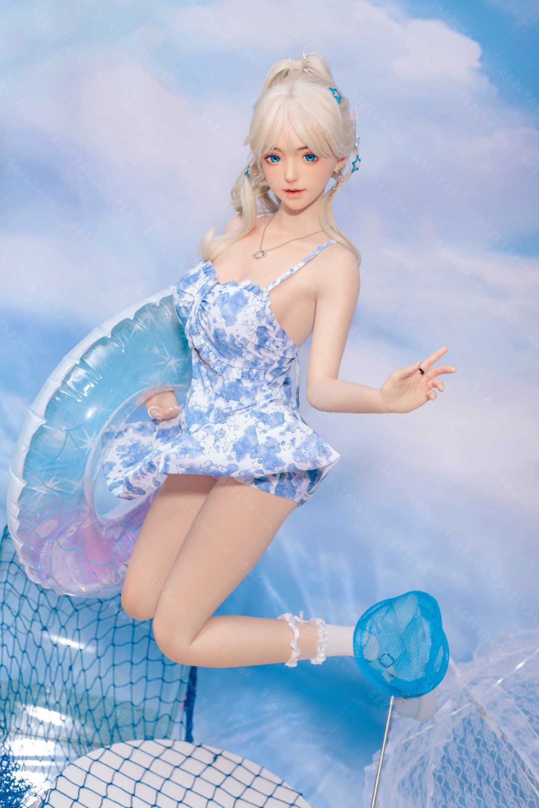 Pisum Sex Doll (Bezlya Doll 149 cm D puodelis 2.1 silikonas)