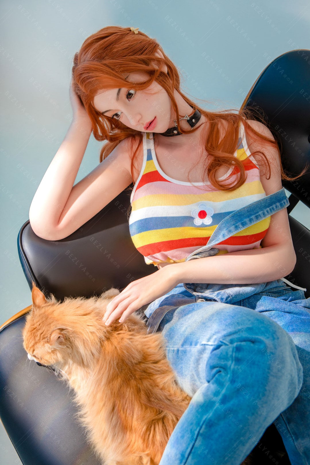 Sekso lėlė Aglaia (Bezlya Doll 163 cm C puodelis 2.1 silikoninis)