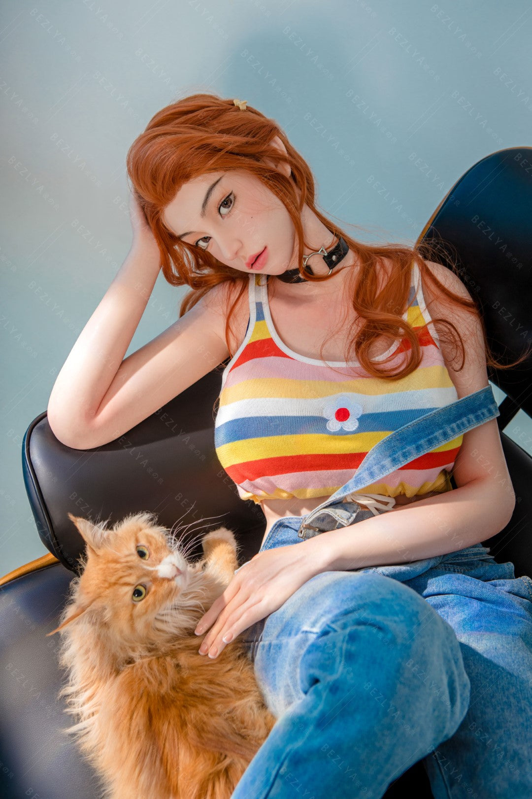 Sekso lėlė Aglaia (Bezlya Doll 163 cm C puodelis 2.1 silikoninis)