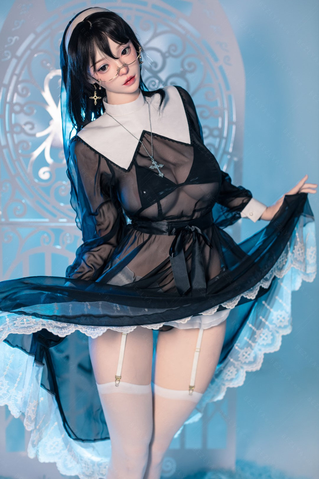 Sekso lėlė Albizia (Bezlya Doll 168cm F puodelis 2,2U silikonas)