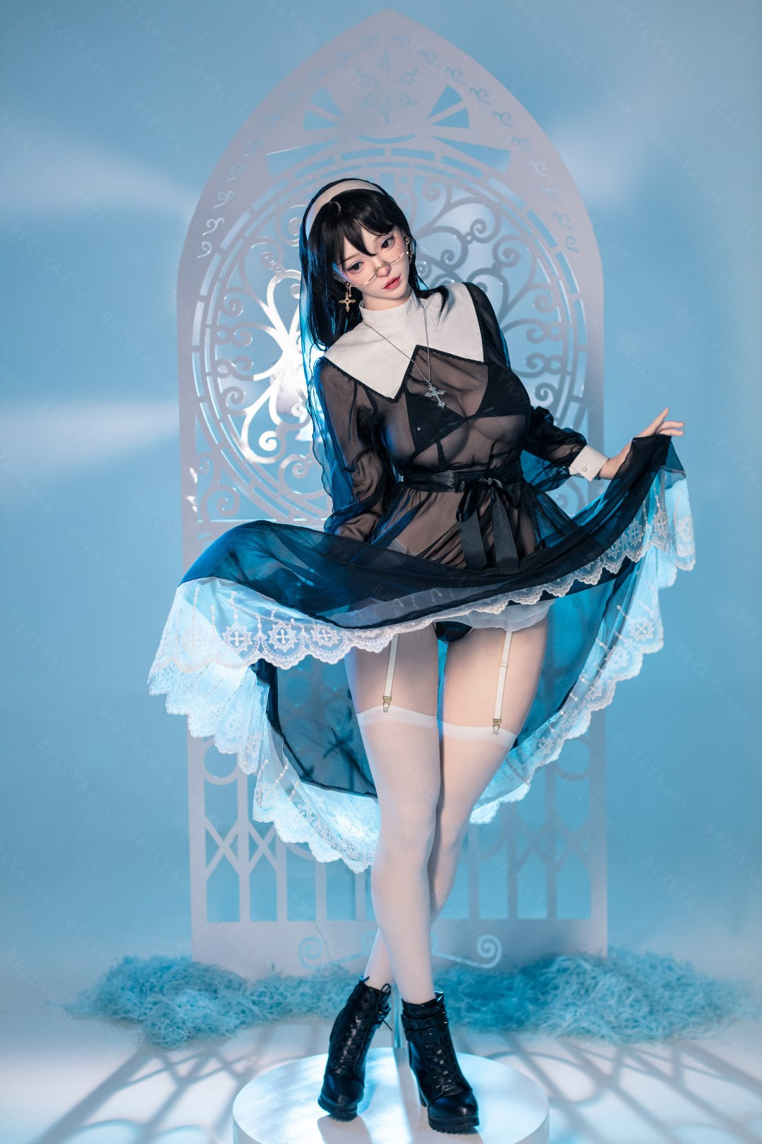 Sekso lėlė Albizia (Bezlya Doll 168cm F puodelis 2,2U silikonas)