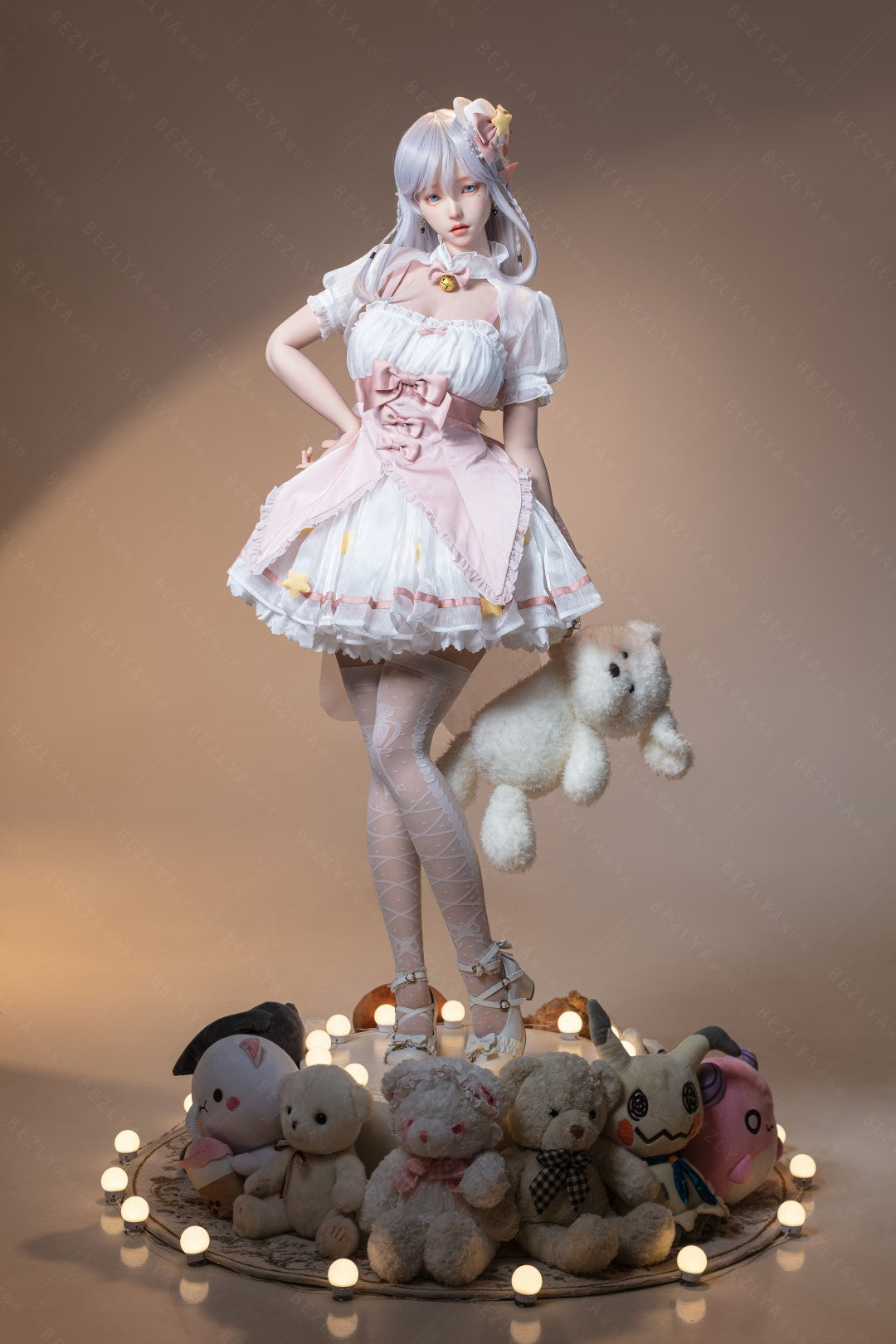 Sekso lėlė Calla (Bezlya Doll 155 cm E-puodelis 2,2CF silikonas)