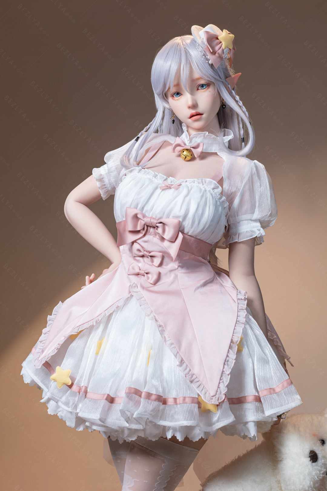 Sekso lėlė Calla (Bezlya Doll 155 cm E-puodelis 2,2CF silikonas)