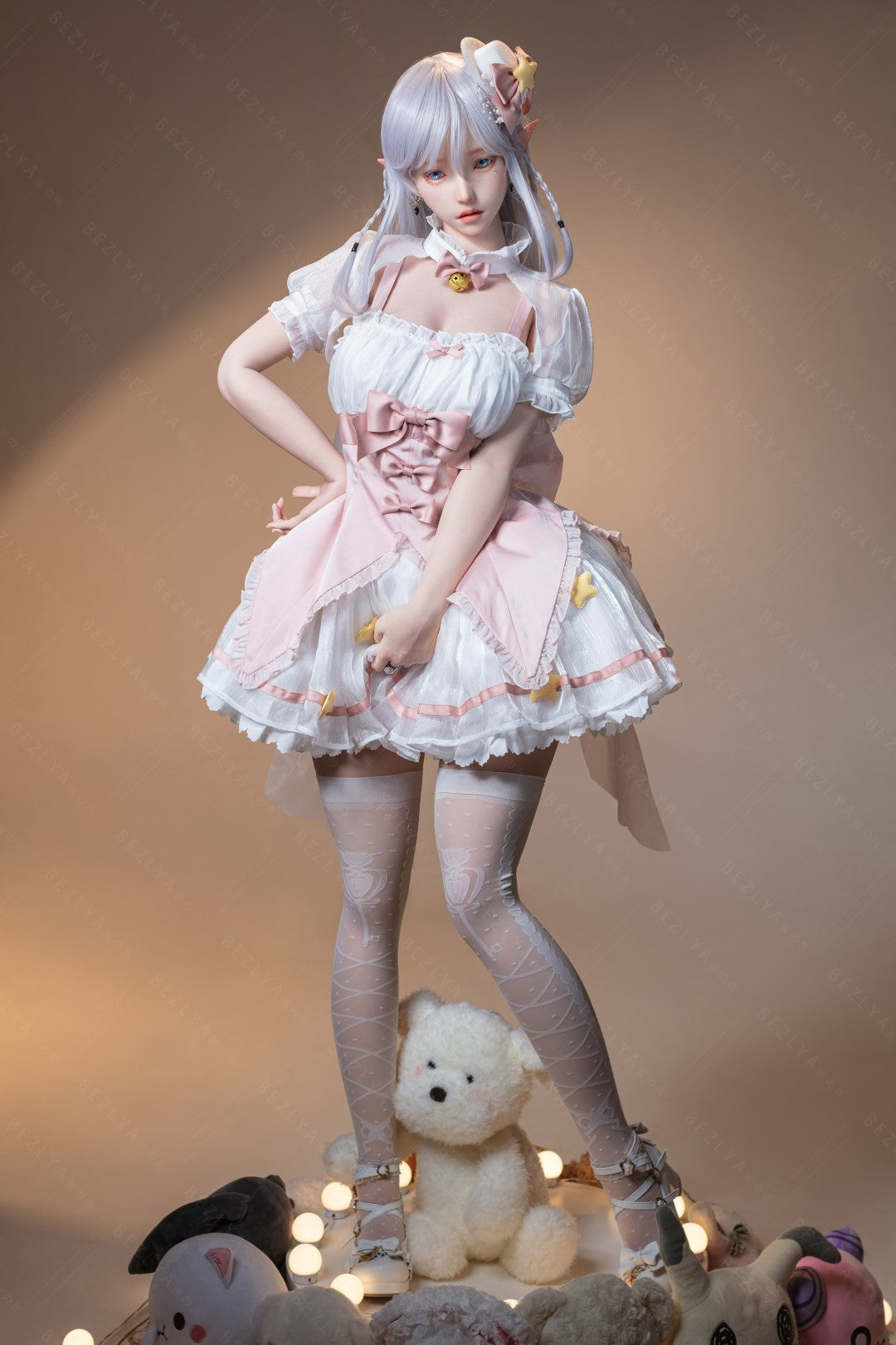 Sekso lėlė Calla (Bezlya Doll 155 cm E-puodelis 2,2CF silikonas)