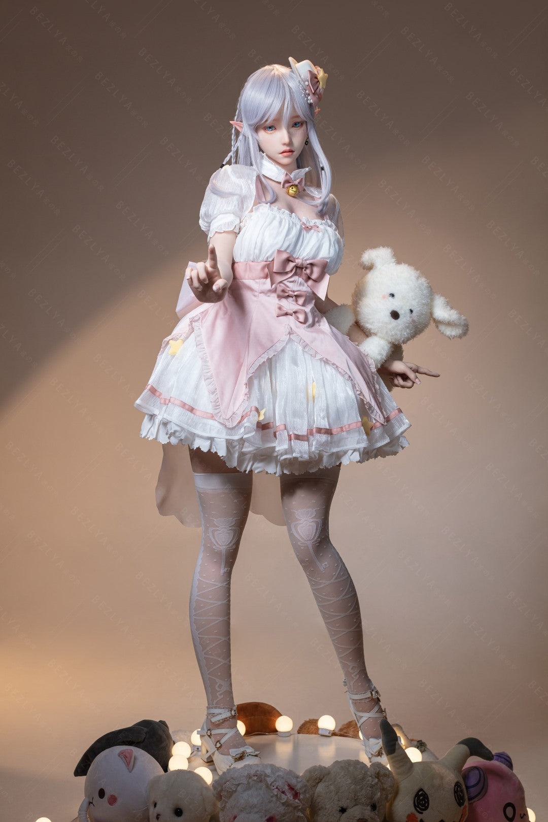 Sekso lėlė Calla (Bezlya Doll 155 cm E-puodelis 2,2CF silikonas)