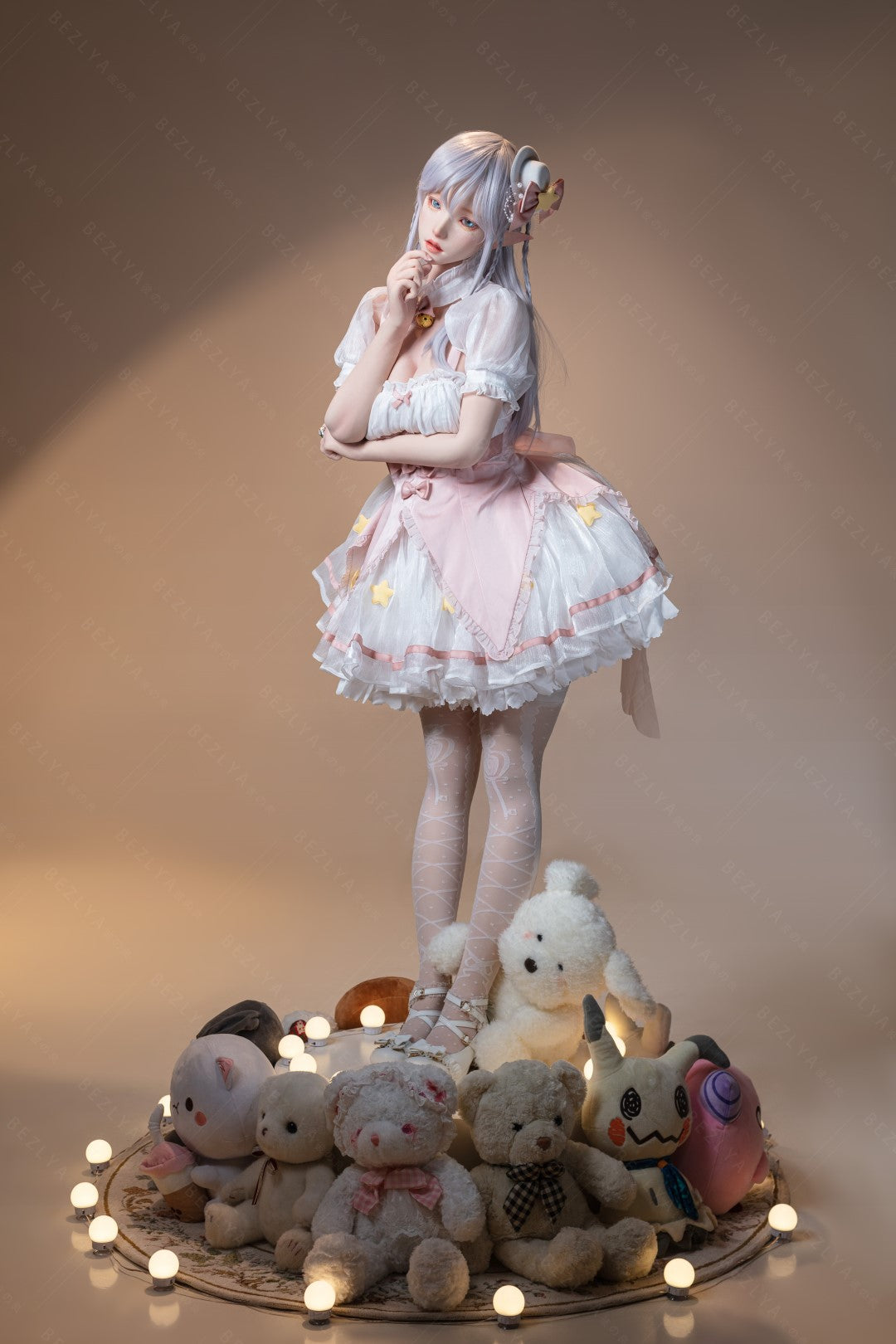 Sekso lėlė Calla (Bezlya Doll 155 cm E-puodelis 2,2CF silikonas)