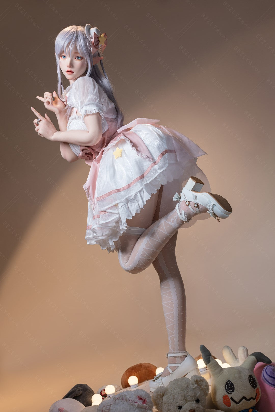 Sekso lėlė Calla (Bezlya Doll 155 cm E-puodelis 2,2CF silikonas)
