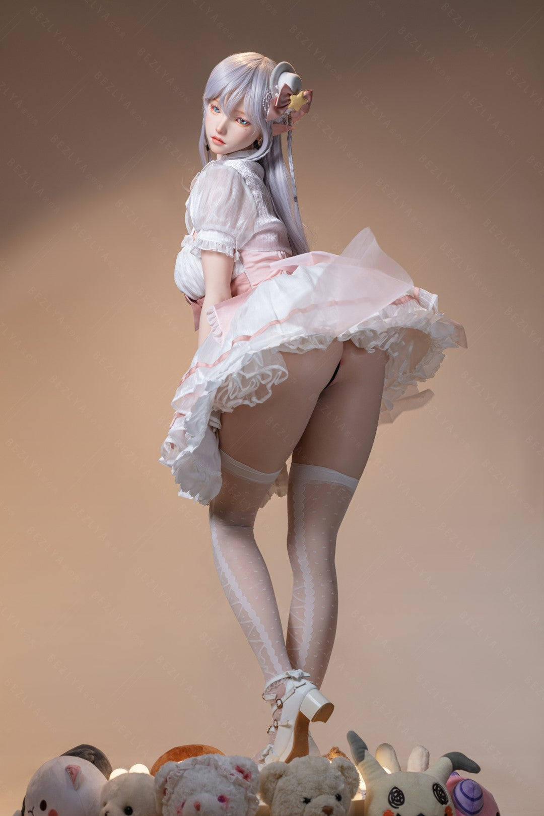 Sekso lėlė Calla (Bezlya Doll 155 cm E-puodelis 2,2CF silikonas)