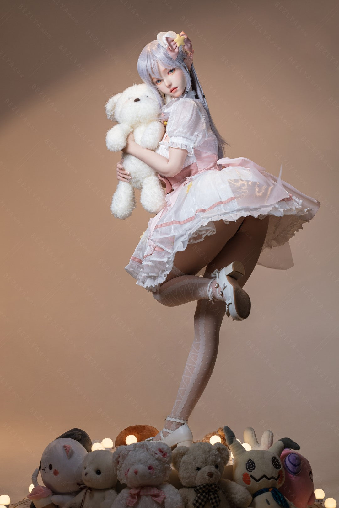 Sekso lėlė Calla (Bezlya Doll 155 cm E-puodelis 2,2CF silikonas)
