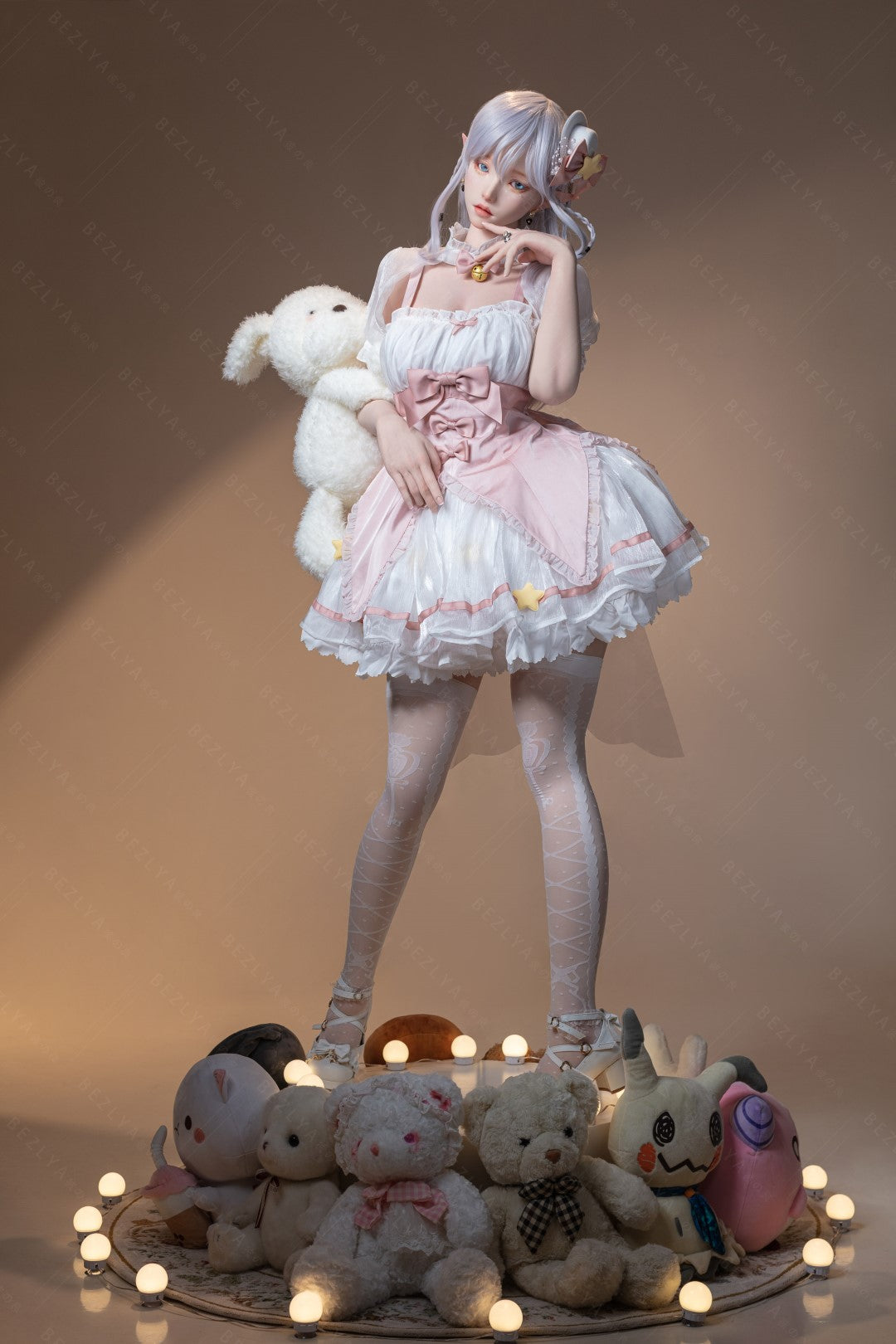 Sekso lėlė Calla (Bezlya Doll 155 cm E-puodelis 2,2CF silikonas)