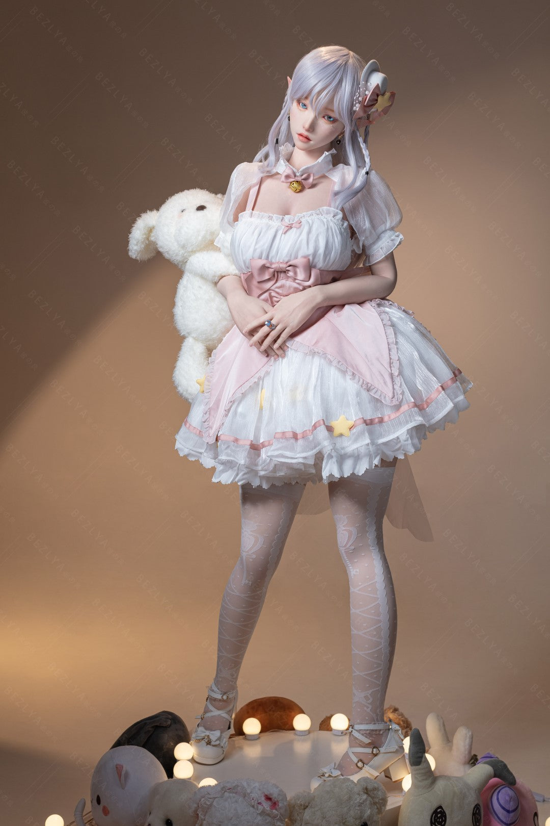 Sekso lėlė Calla (Bezlya Doll 155 cm E-puodelis 2,2CF silikonas)