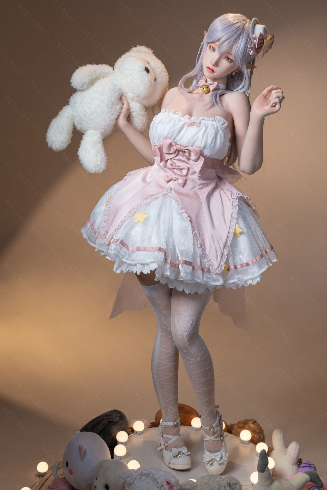 Sekso lėlė Calla (Bezlya Doll 155 cm E-puodelis 2,2CF silikonas)