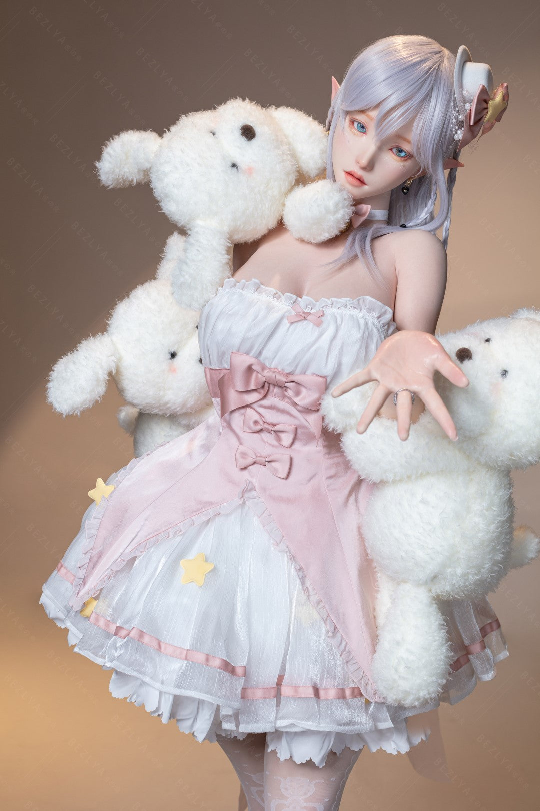 Sekso lėlė Calla (Bezlya Doll 155 cm E-puodelis 2,2CF silikonas)
