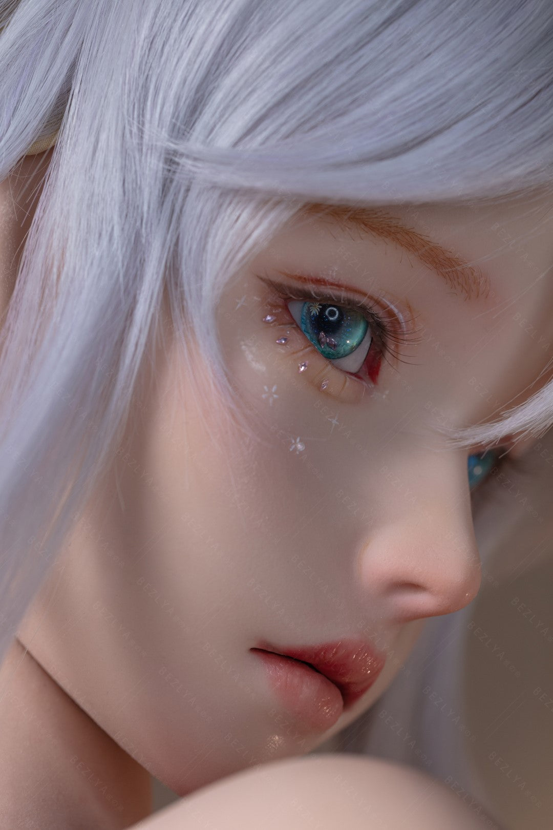 Sekso lėlė Calla (Bezlya Doll 155 cm E-puodelis 2,2CF silikonas)