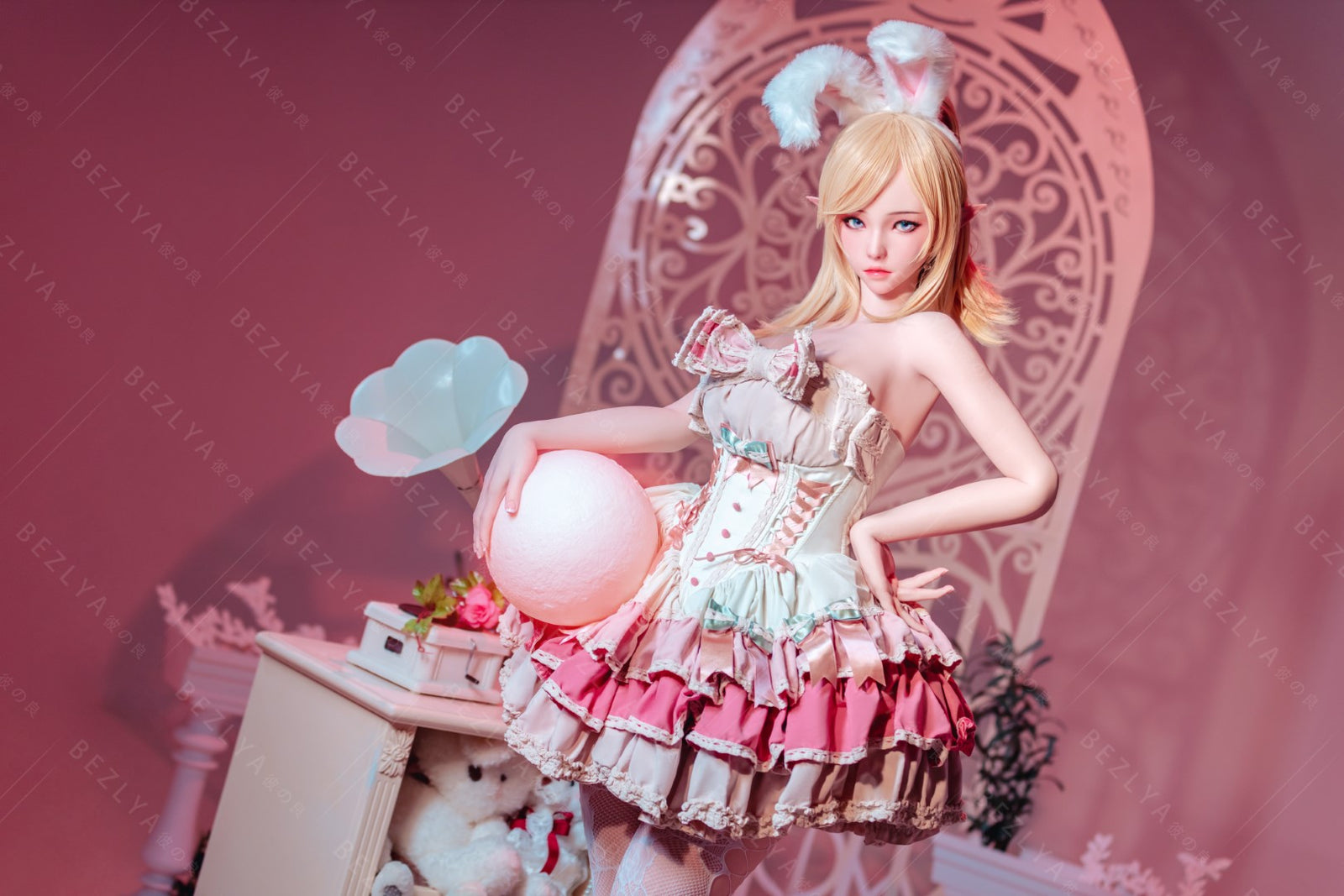 Sekso lėlė Calla (Bezlya Doll 155 cm E-puodelis 2,2CF silikonas)