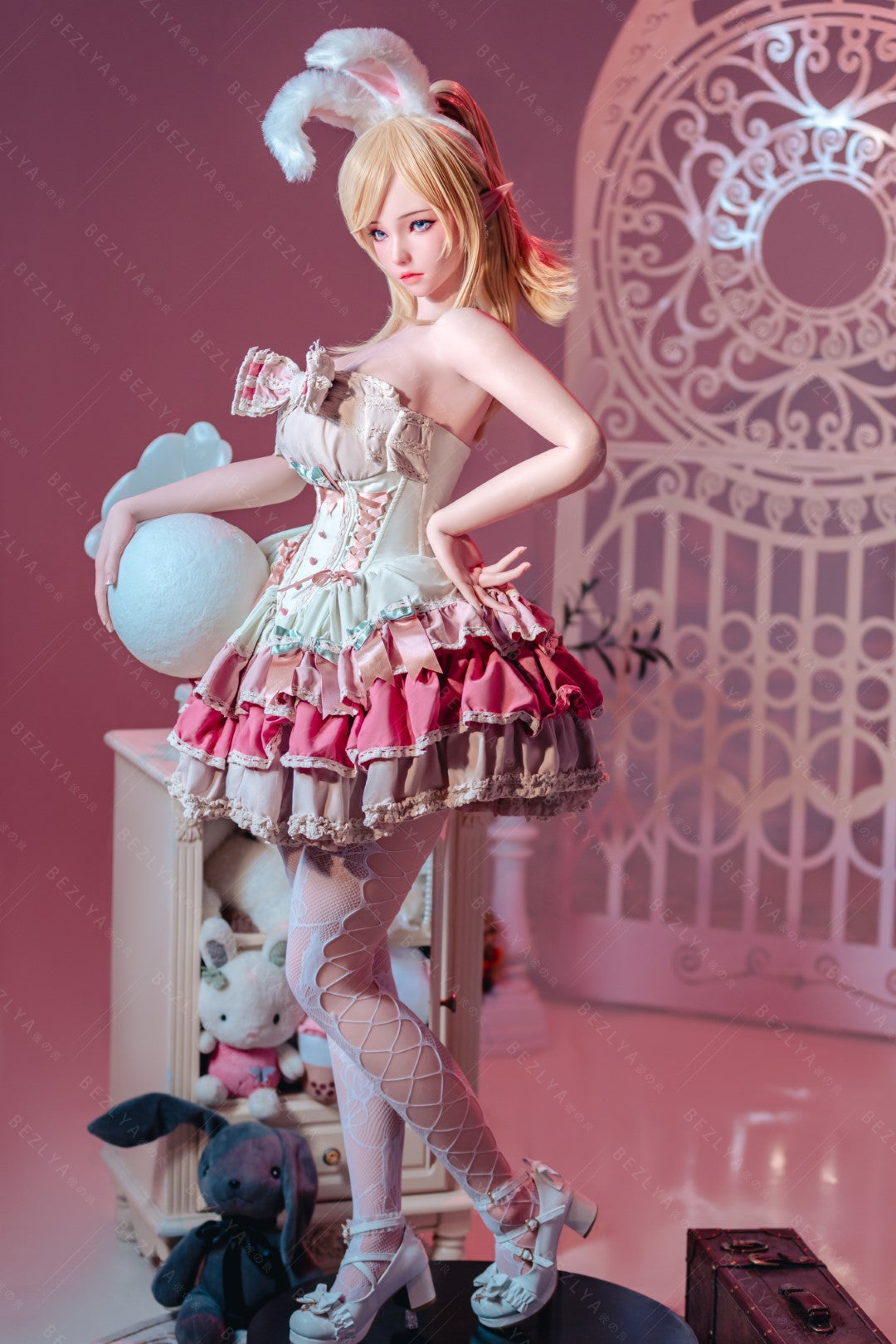 Sekso lėlė Calla (Bezlya Doll 155 cm E-puodelis 2,2CF silikonas)