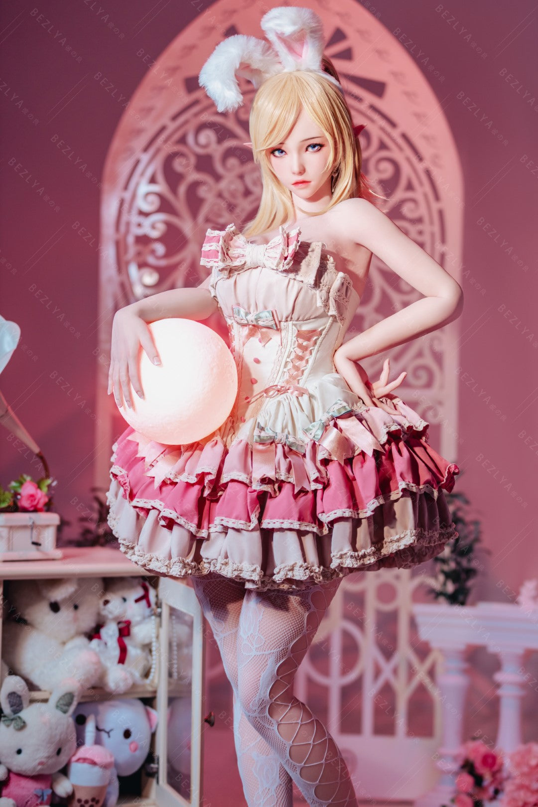 Sekso lėlė Calla (Bezlya Doll 155 cm E-puodelis 2,2CF silikonas)