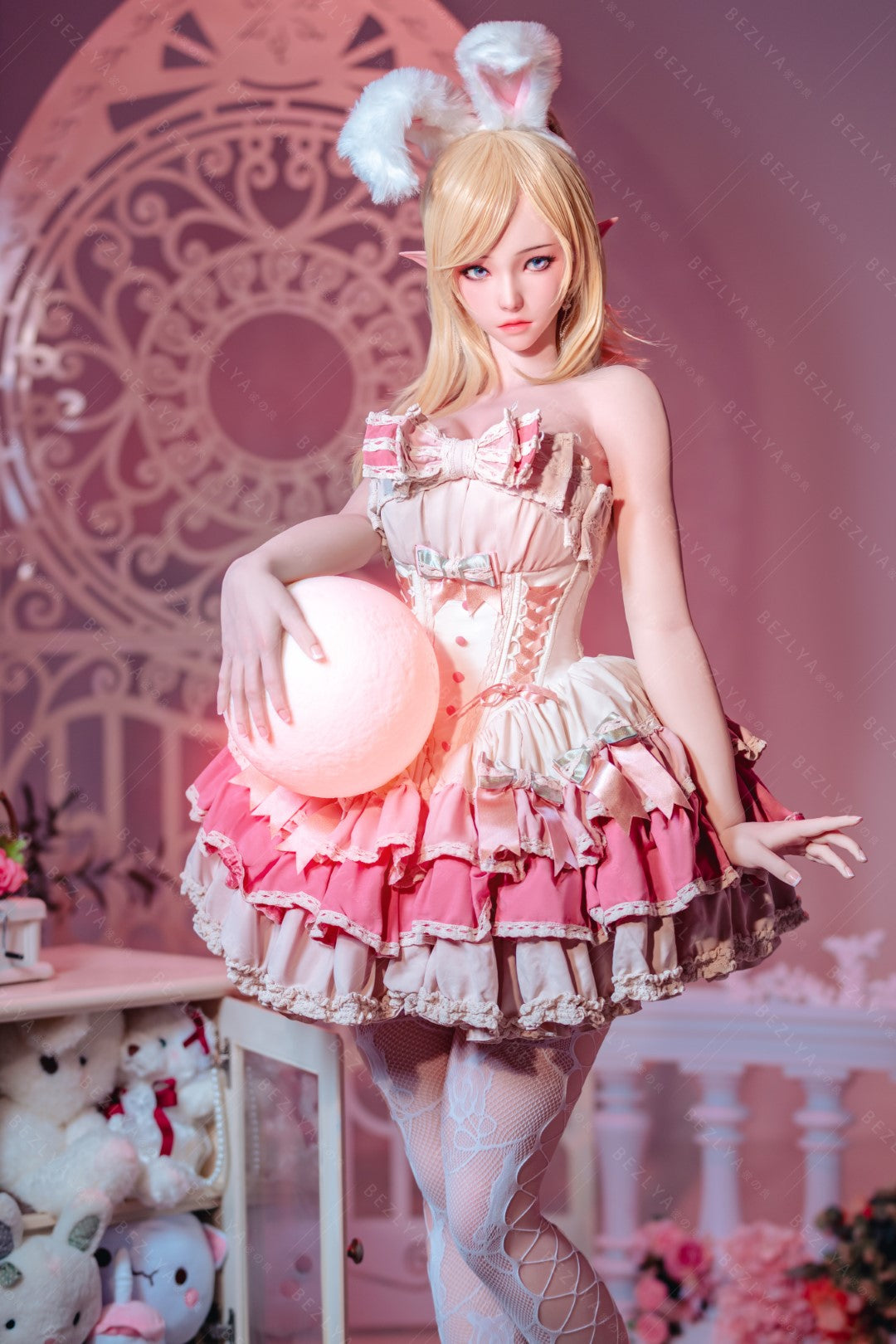 Sekso lėlė Calla (Bezlya Doll 155 cm E-puodelis 2,2CF silikonas)