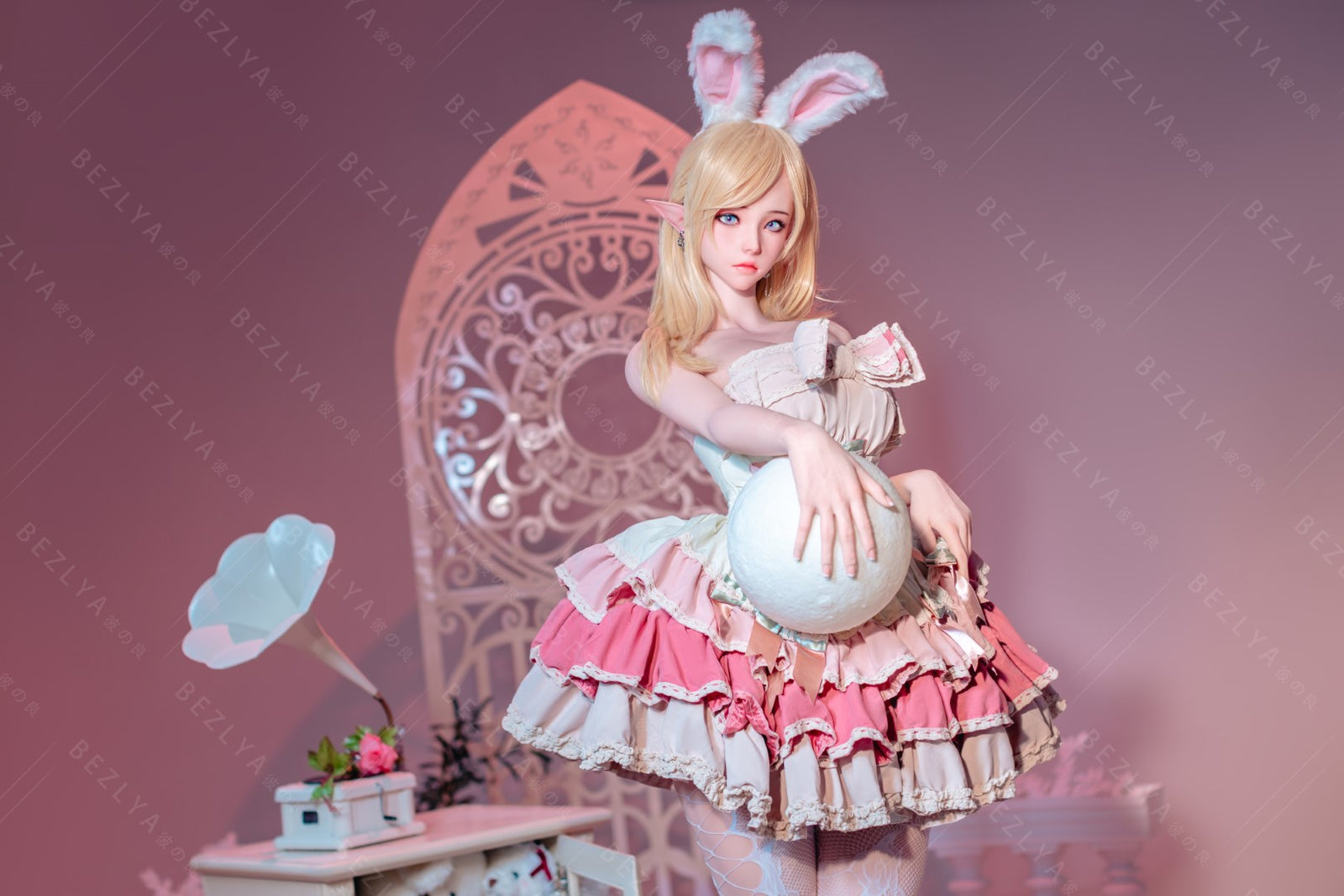 Sekso lėlė Calla (Bezlya Doll 155 cm E-puodelis 2,2CF silikonas)