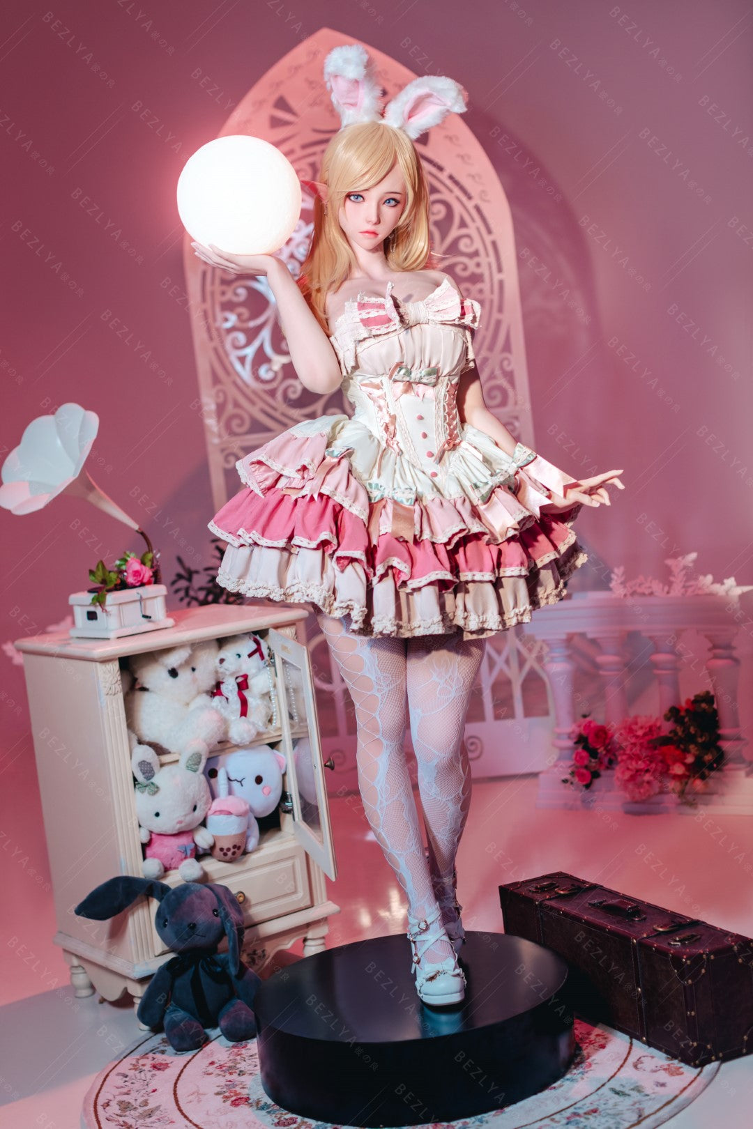 Sekso lėlė Calla (Bezlya Doll 155 cm E-puodelis 2,2CF silikonas)