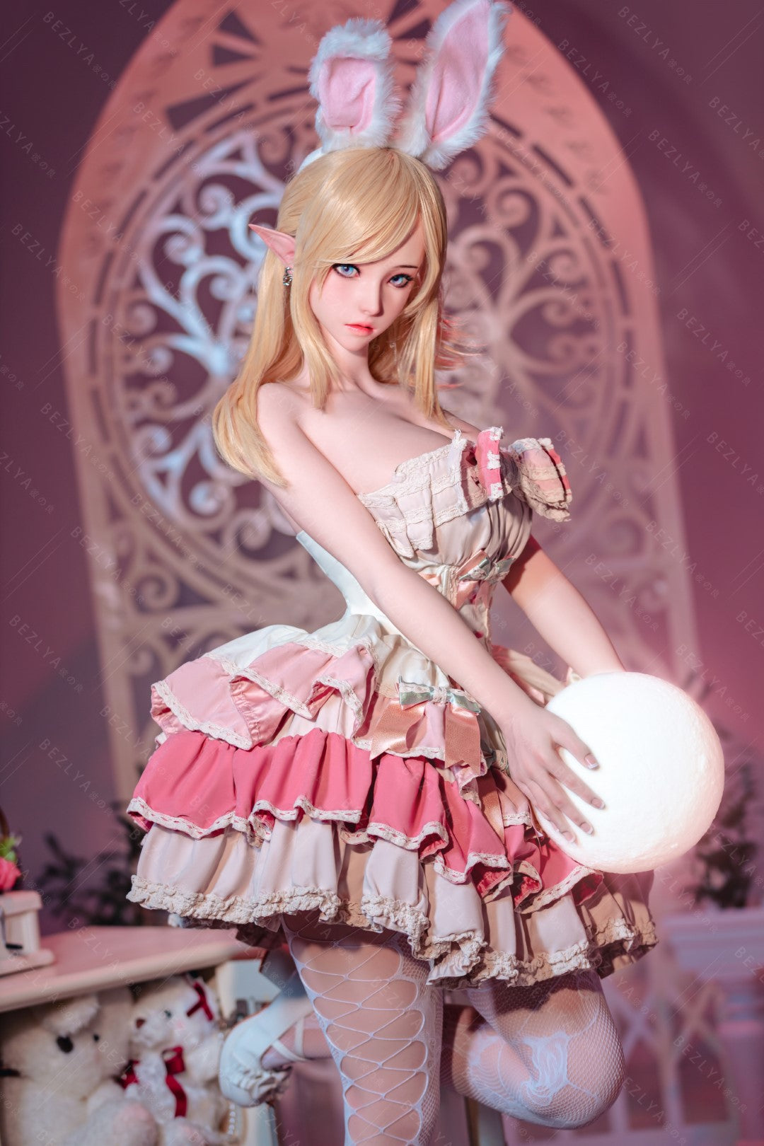 Sekso lėlė Calla (Bezlya Doll 155 cm E-puodelis 2,2CF silikonas)