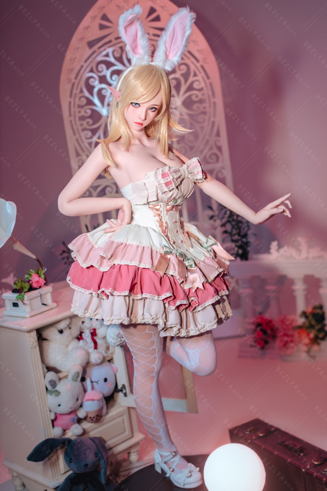 Sekso lėlė Calla (Bezlya Doll 155 cm E-puodelis 2,2CF silikonas)