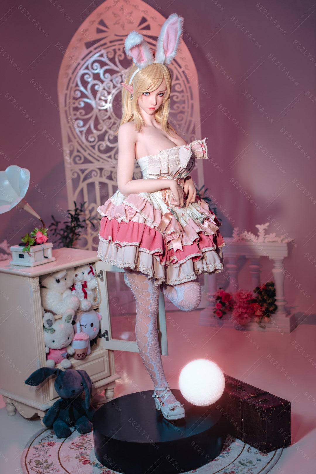 Sekso lėlė Calla (Bezlya Doll 155 cm E-puodelis 2,2CF silikonas)