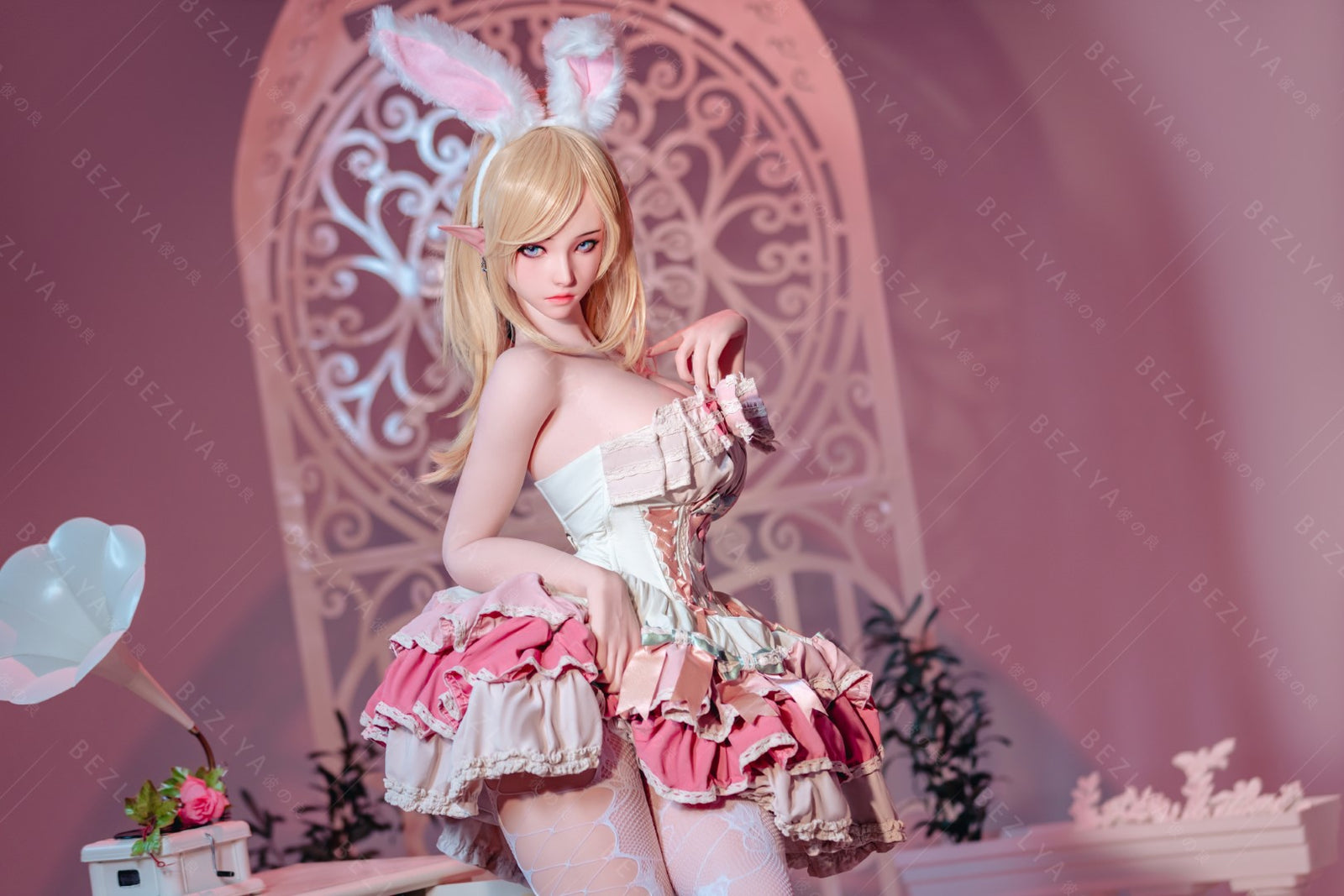 Sekso lėlė Calla (Bezlya Doll 155 cm E-puodelis 2,2CF silikonas)