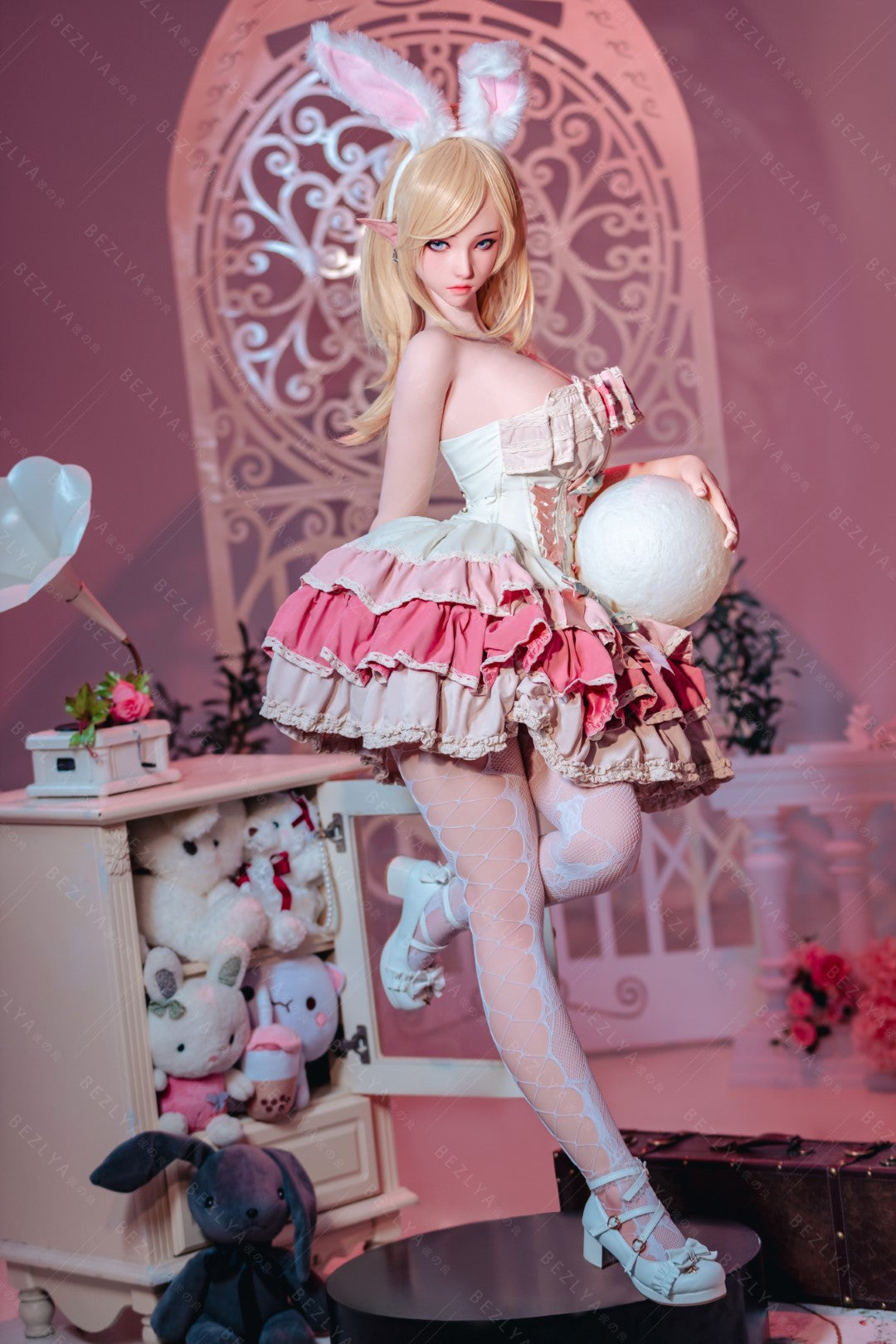 Sekso lėlė Calla (Bezlya Doll 155 cm E-puodelis 2,2CF silikonas)