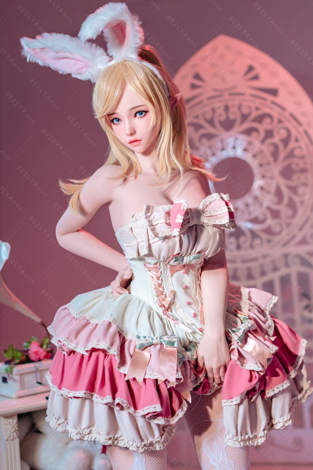 Sekso lėlė Calla (Bezlya Doll 155 cm E-puodelis 2,2CF silikonas)