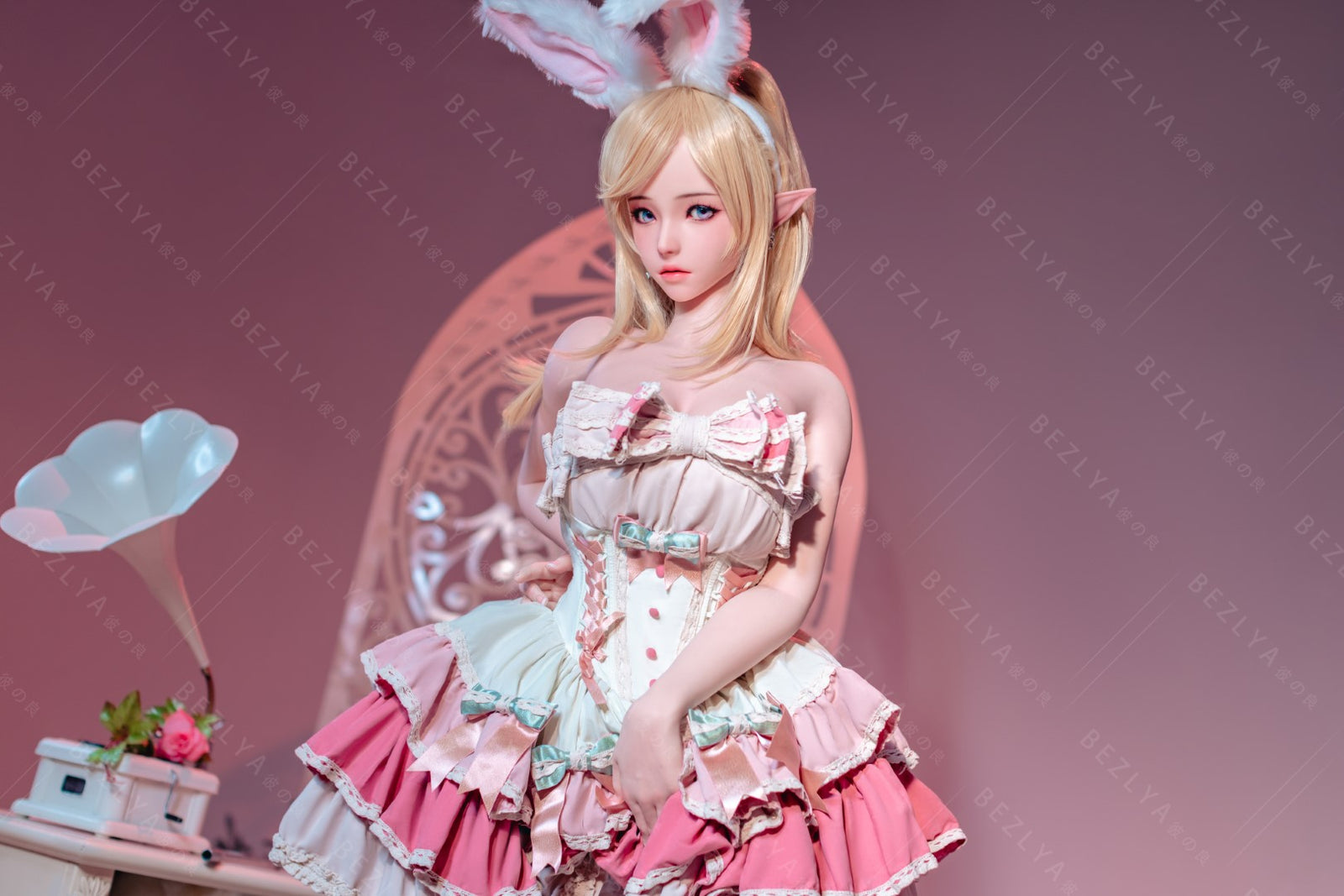 Sekso lėlė Calla (Bezlya Doll 155 cm E-puodelis 2,2CF silikonas)