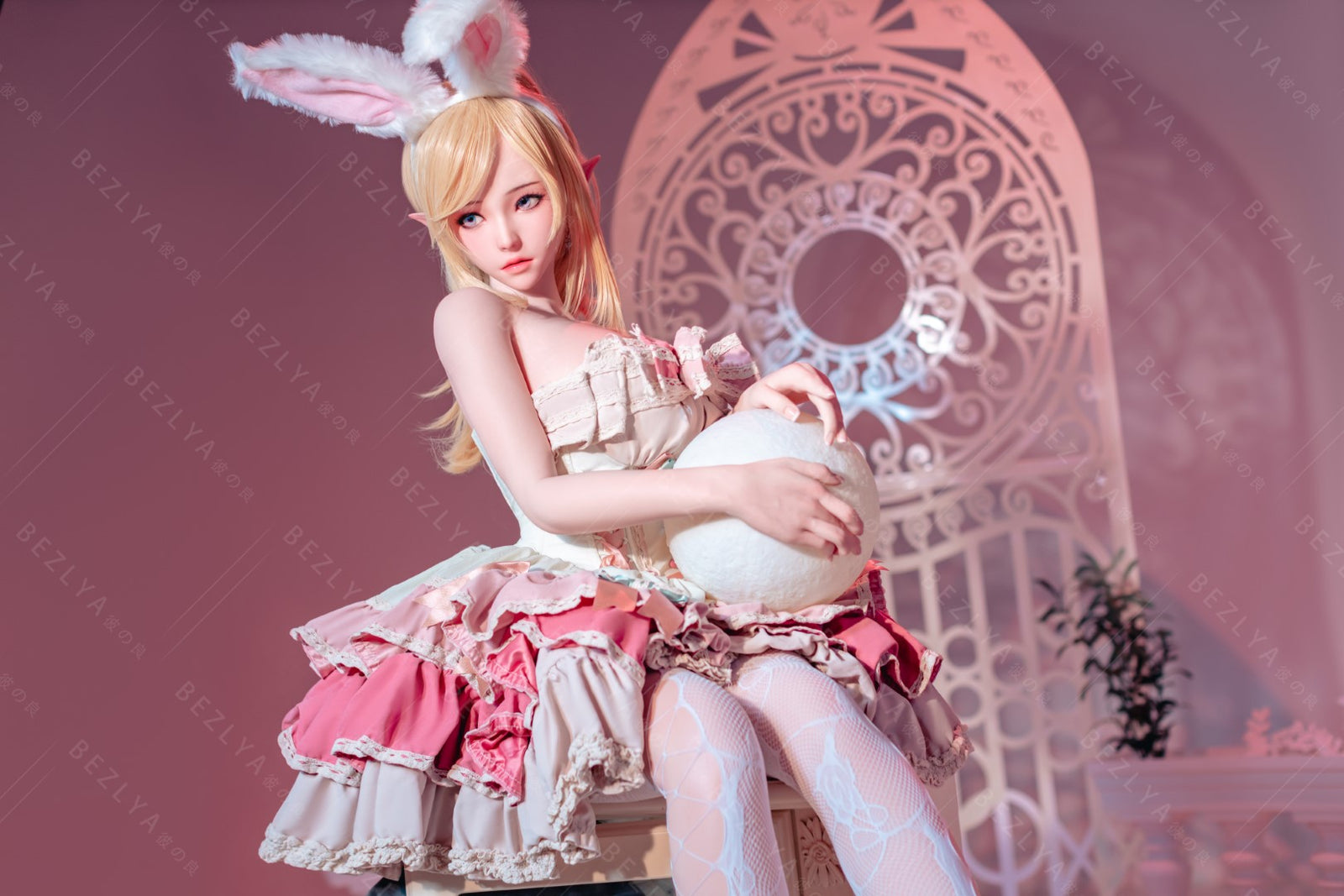 Sekso lėlė Calla (Bezlya Doll 155 cm E-puodelis 2,2CF silikonas)