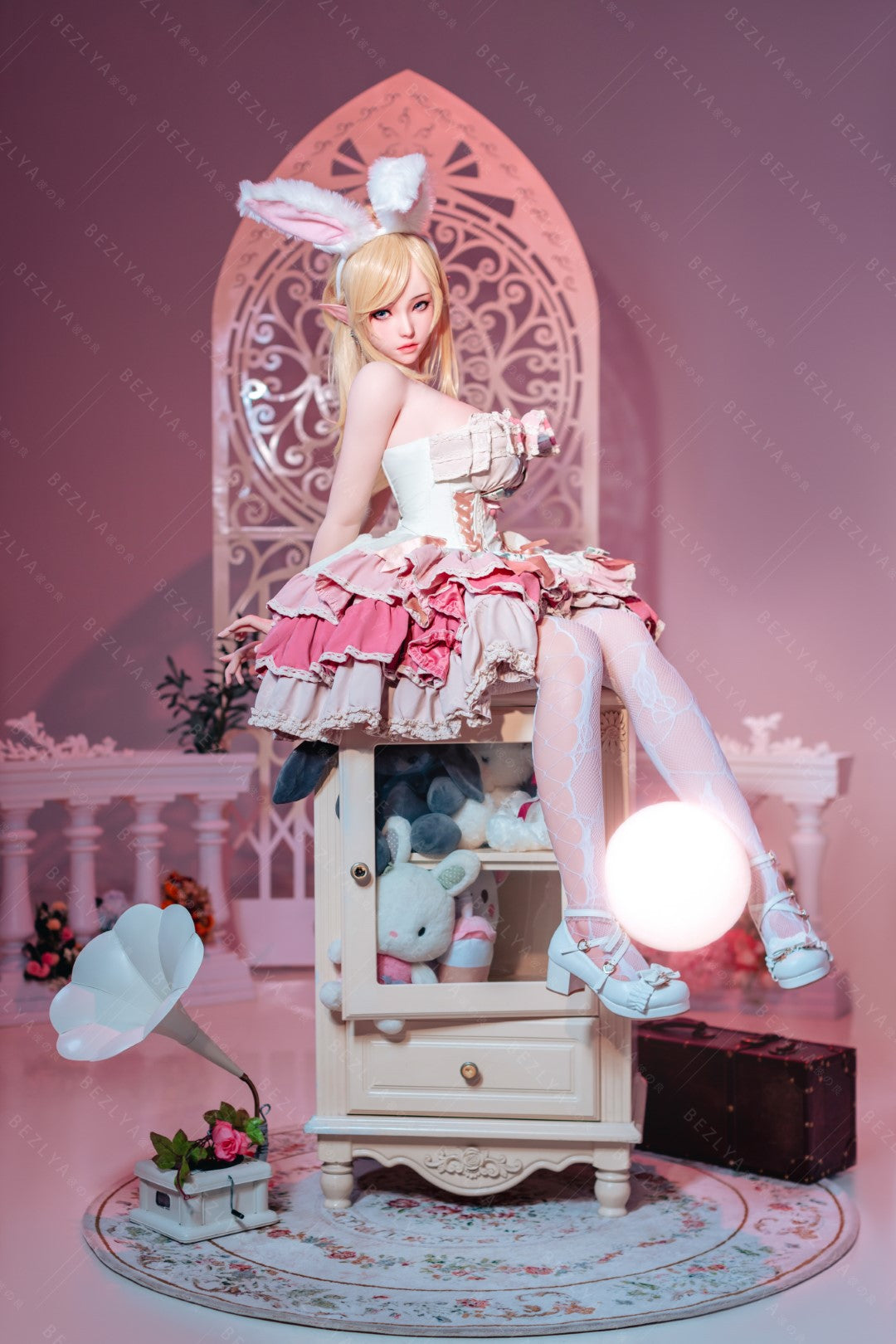 Sekso lėlė Calla (Bezlya Doll 155 cm E-puodelis 2,2CF silikonas)